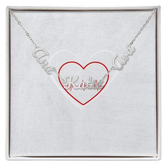Interlocking Hearts necklace - All the ways you know them