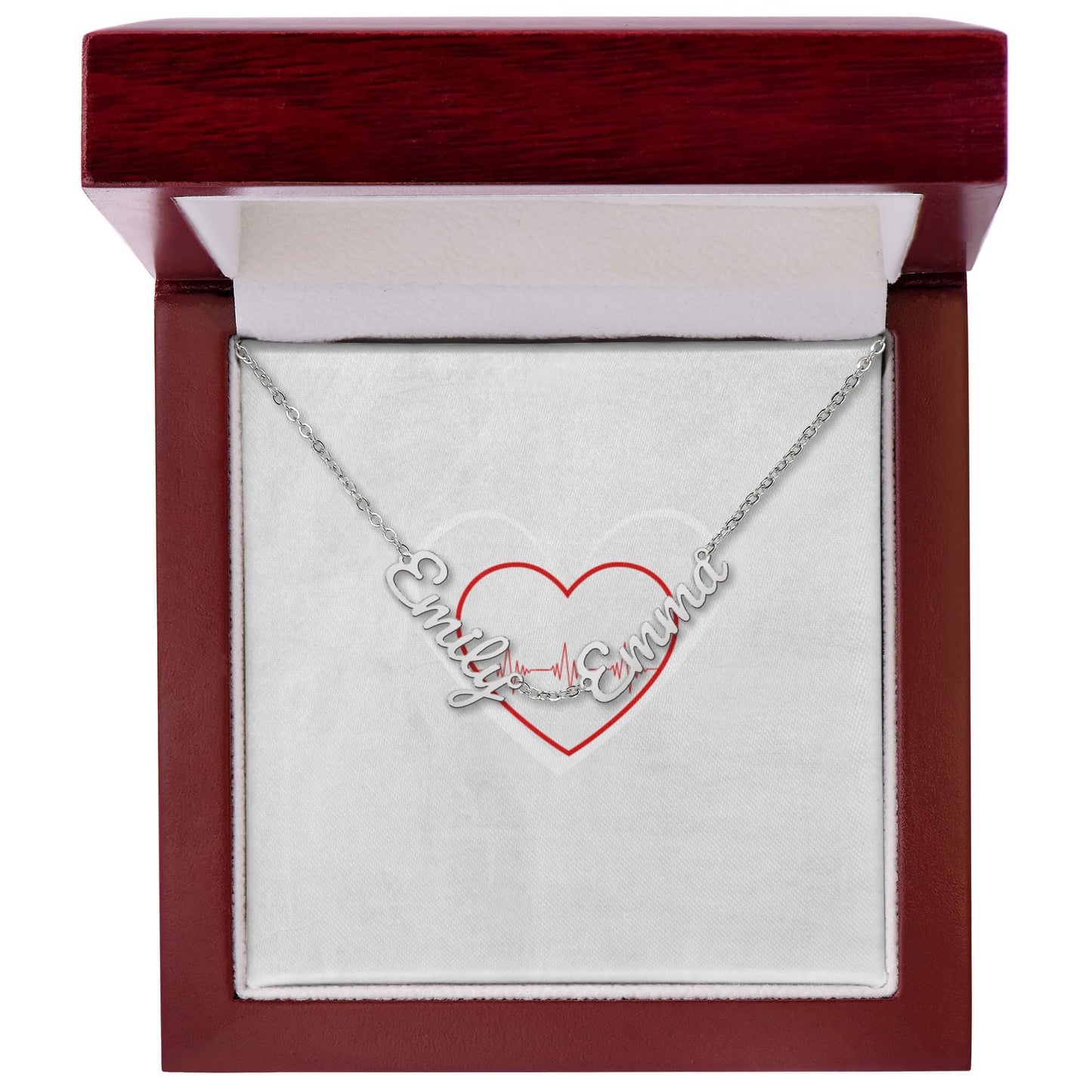 Interlocking Hearts necklace - All the ways you know them
