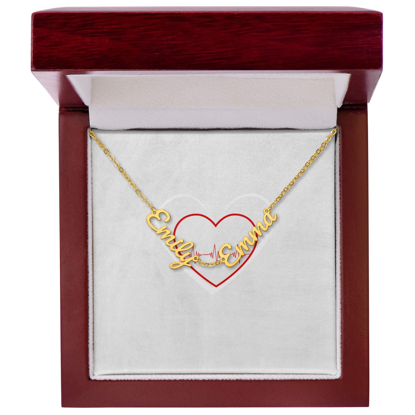Interlocking Hearts necklace - All the ways you know them